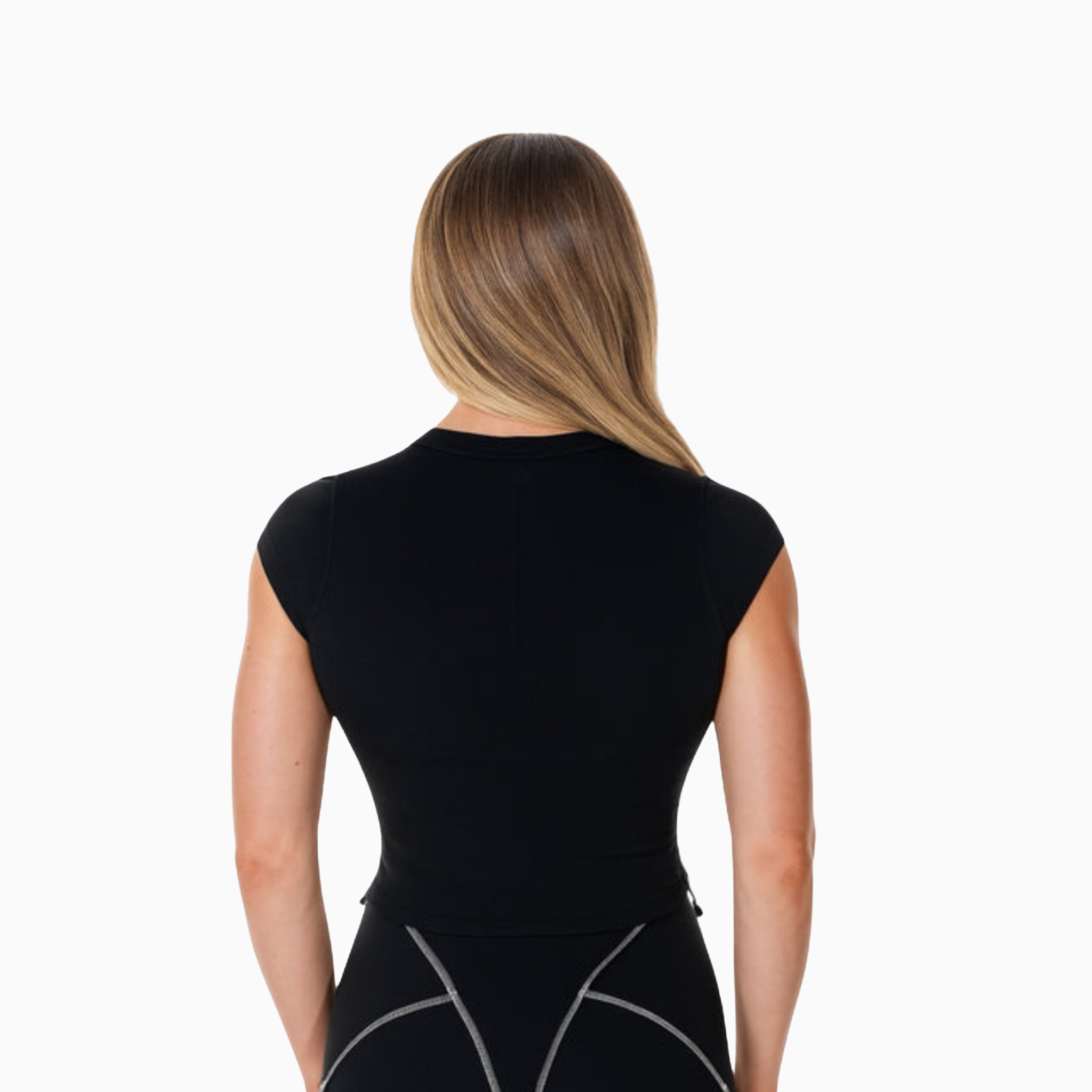 LuxModal Track Tee - Noir Black