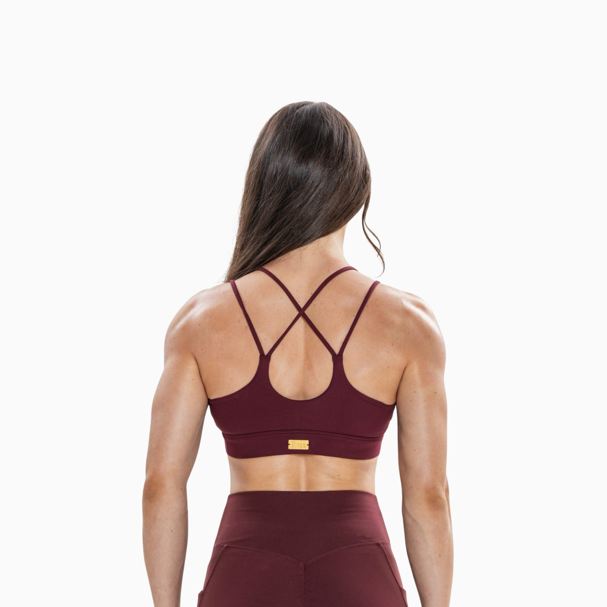 Ignite Cross Bra - Bordeaux Noir