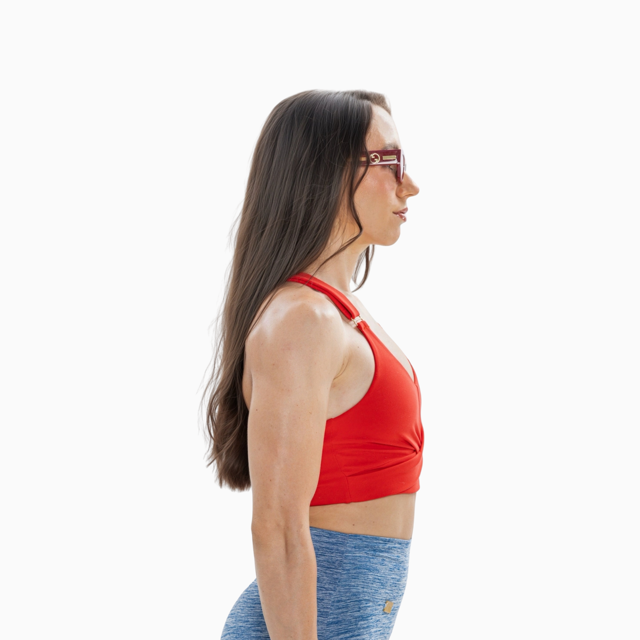 CrossForm Bra - Scarlet Flame