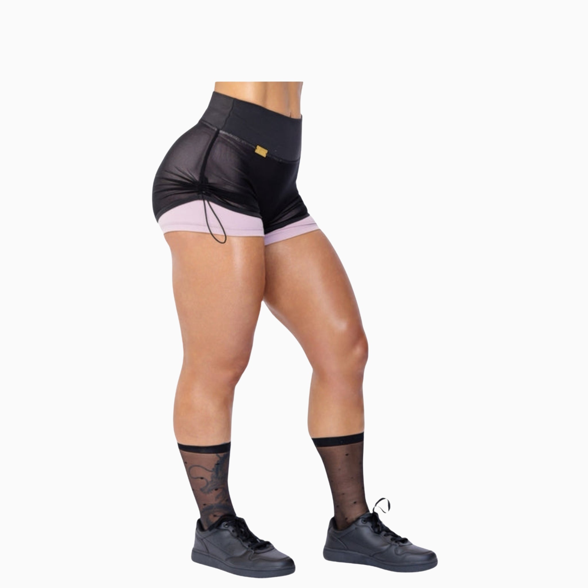 DuelTone Track Shorts - Blush