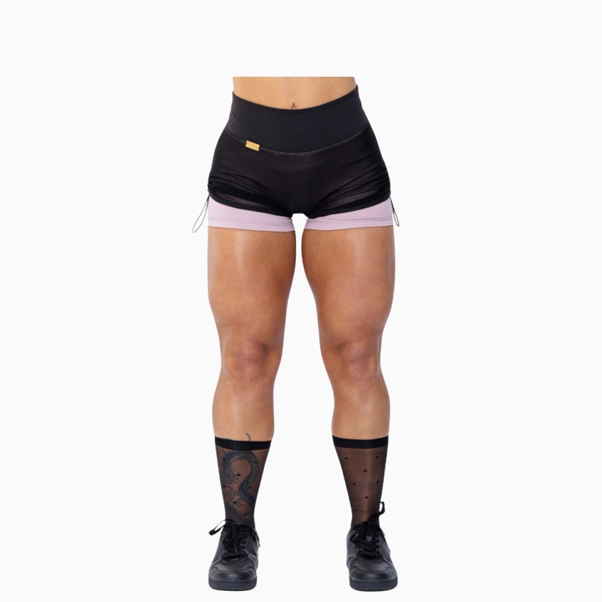DuelTone Track Shorts - Blush