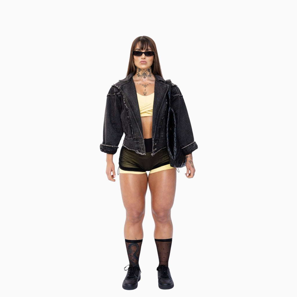 DuelTone Track Shorts - Butter Cream