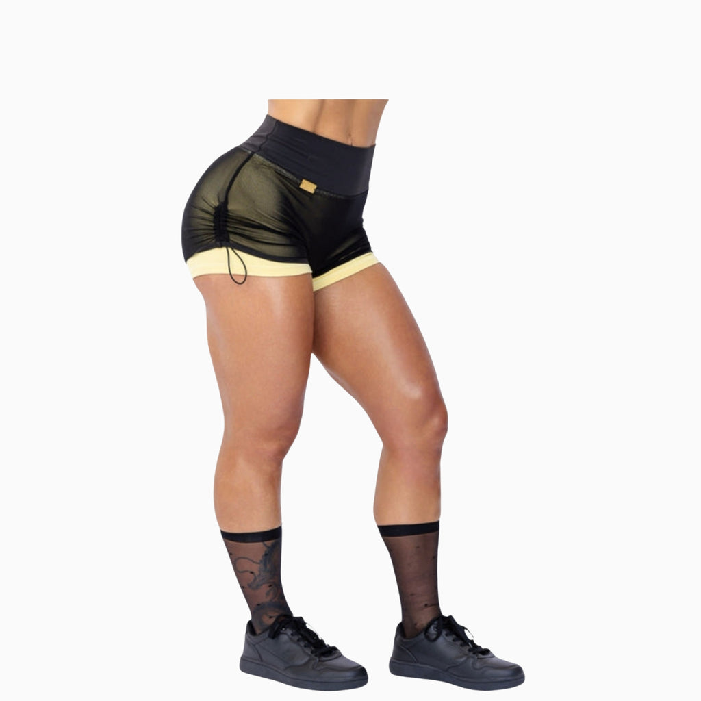 DuelTone Track Shorts - Butter Cream