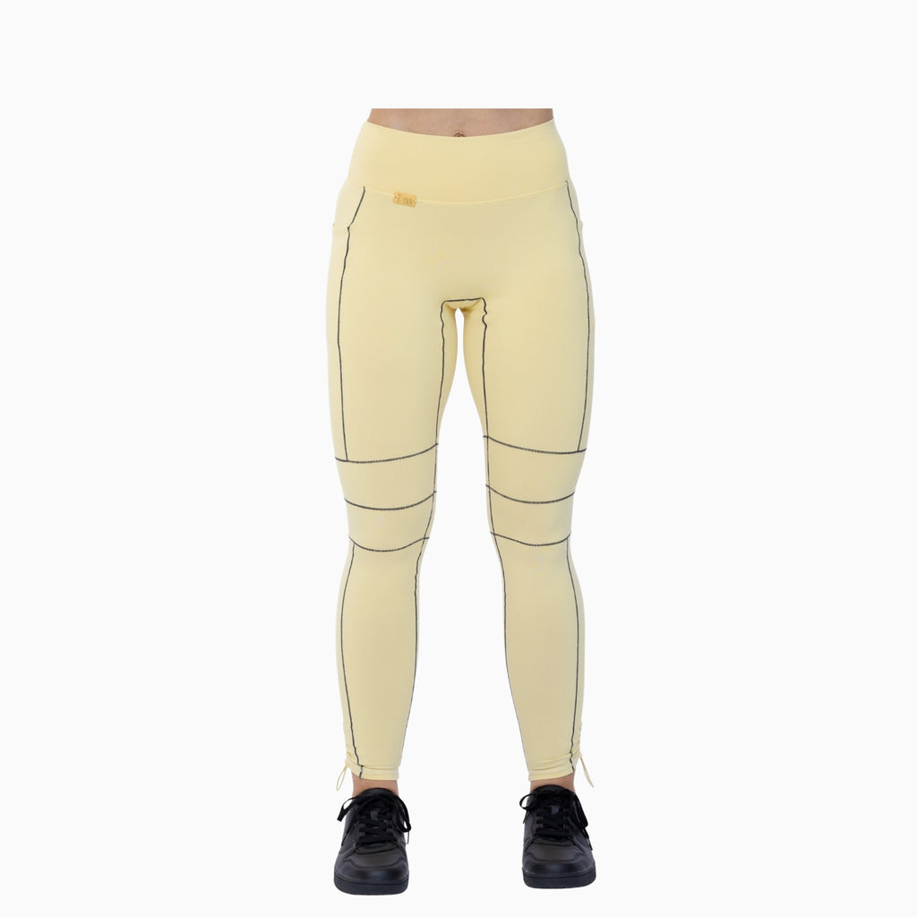 Hourglass Sculpt Leggings - Butter Cream