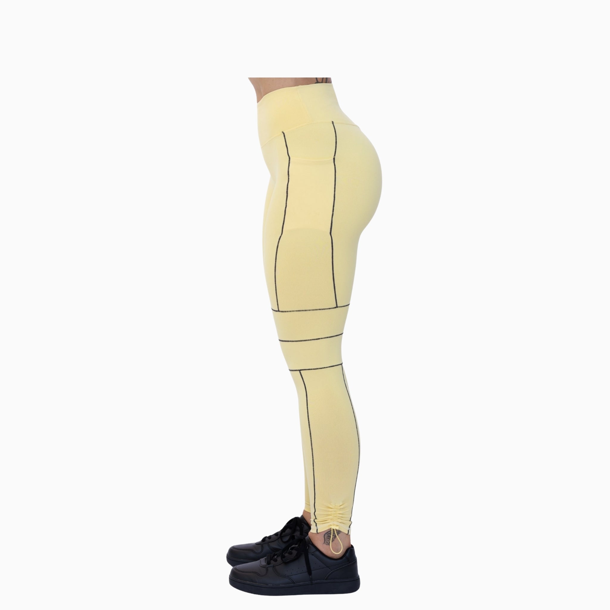 Hourglass Sculpt Leggings - Butter Cream