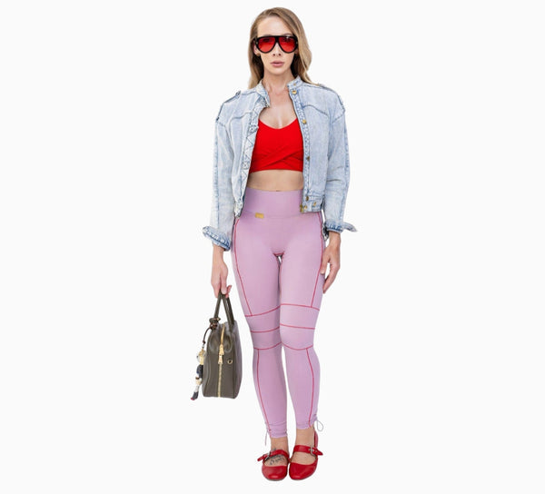 Hourglass Sculpt Leggings - Blush