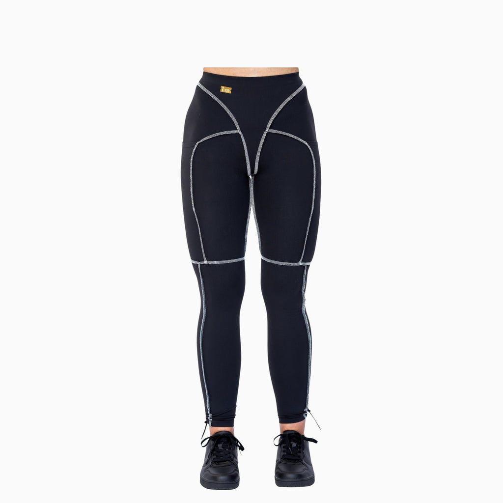 Fusion Track Leggings - Graphite Black