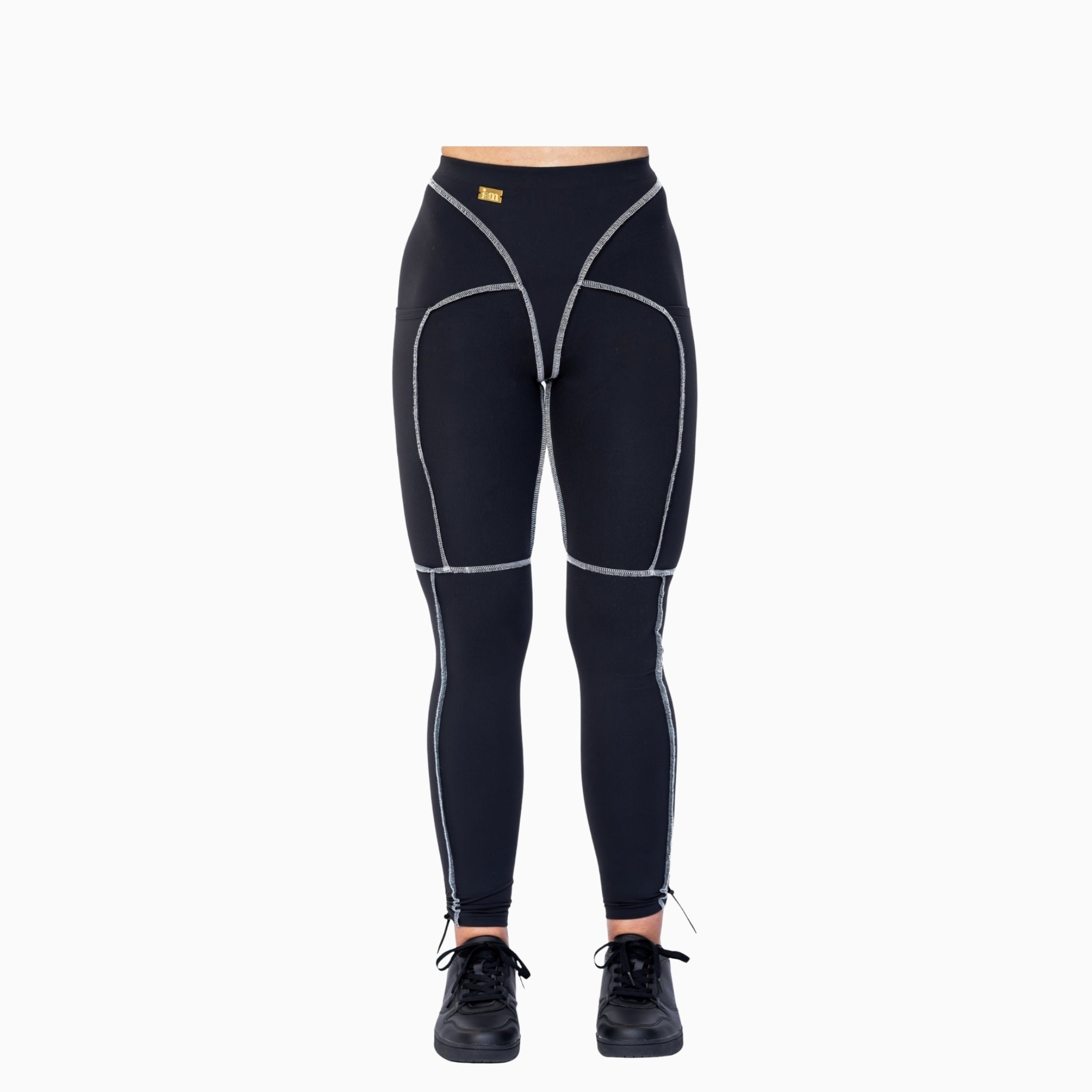 Fusion Track Leggings - Graphite Black