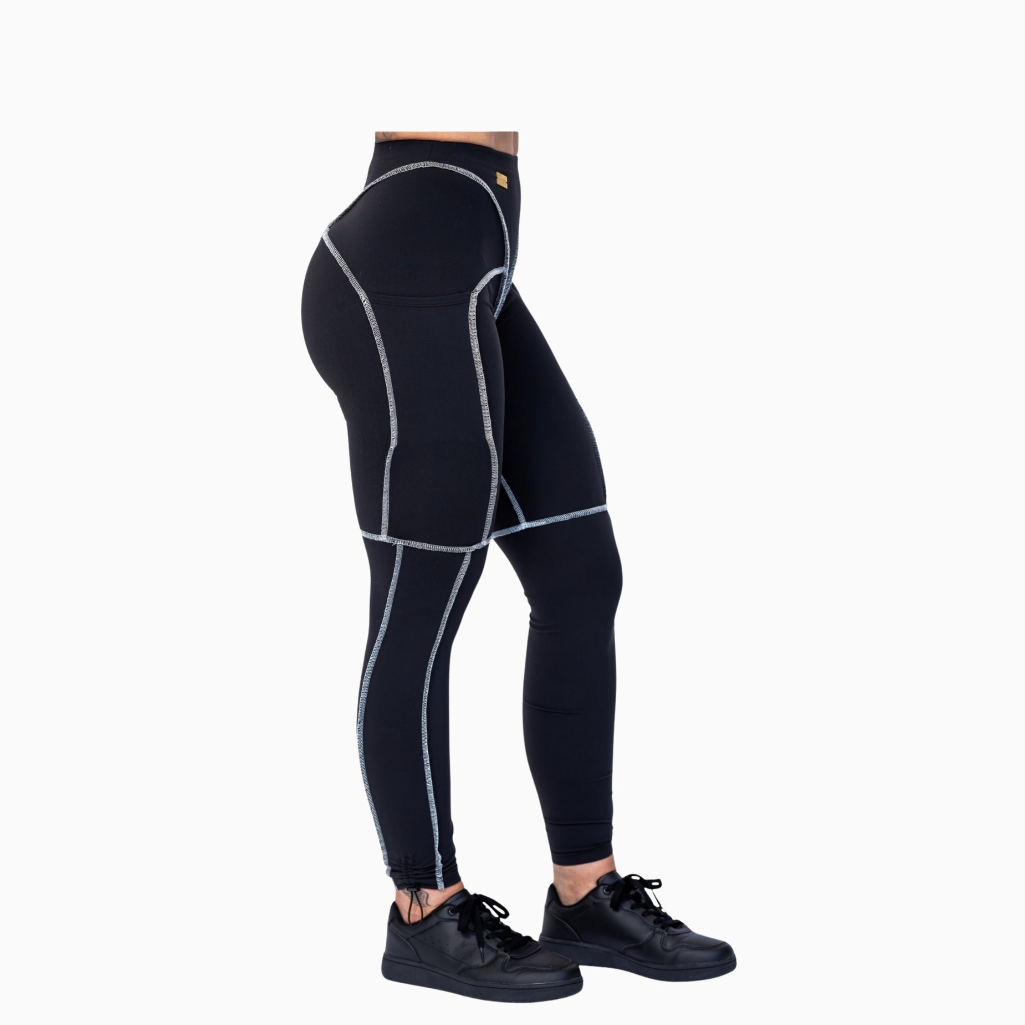 Fusion Track Leggings - Graphite Black