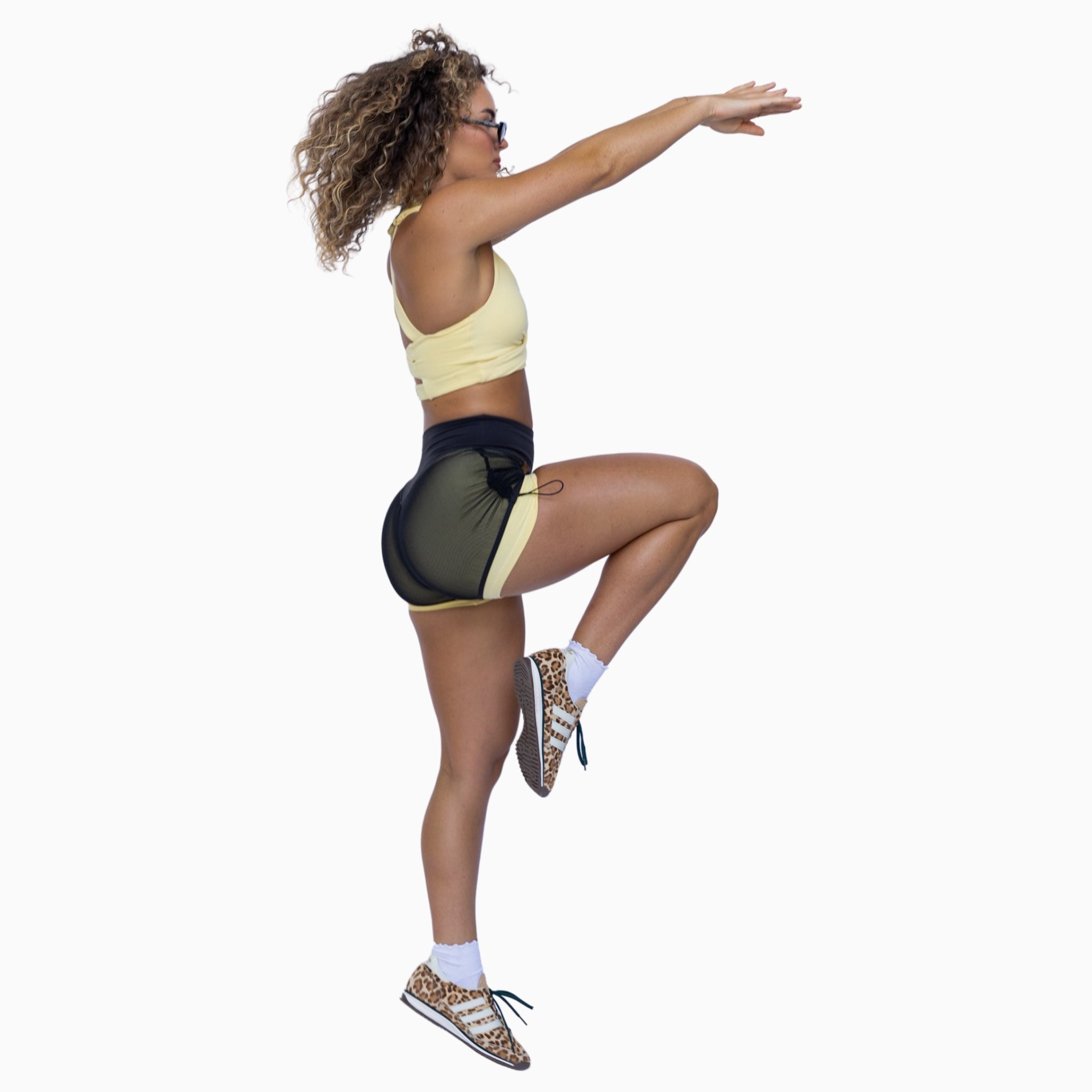 DuelTone Track Shorts - Butter Cream