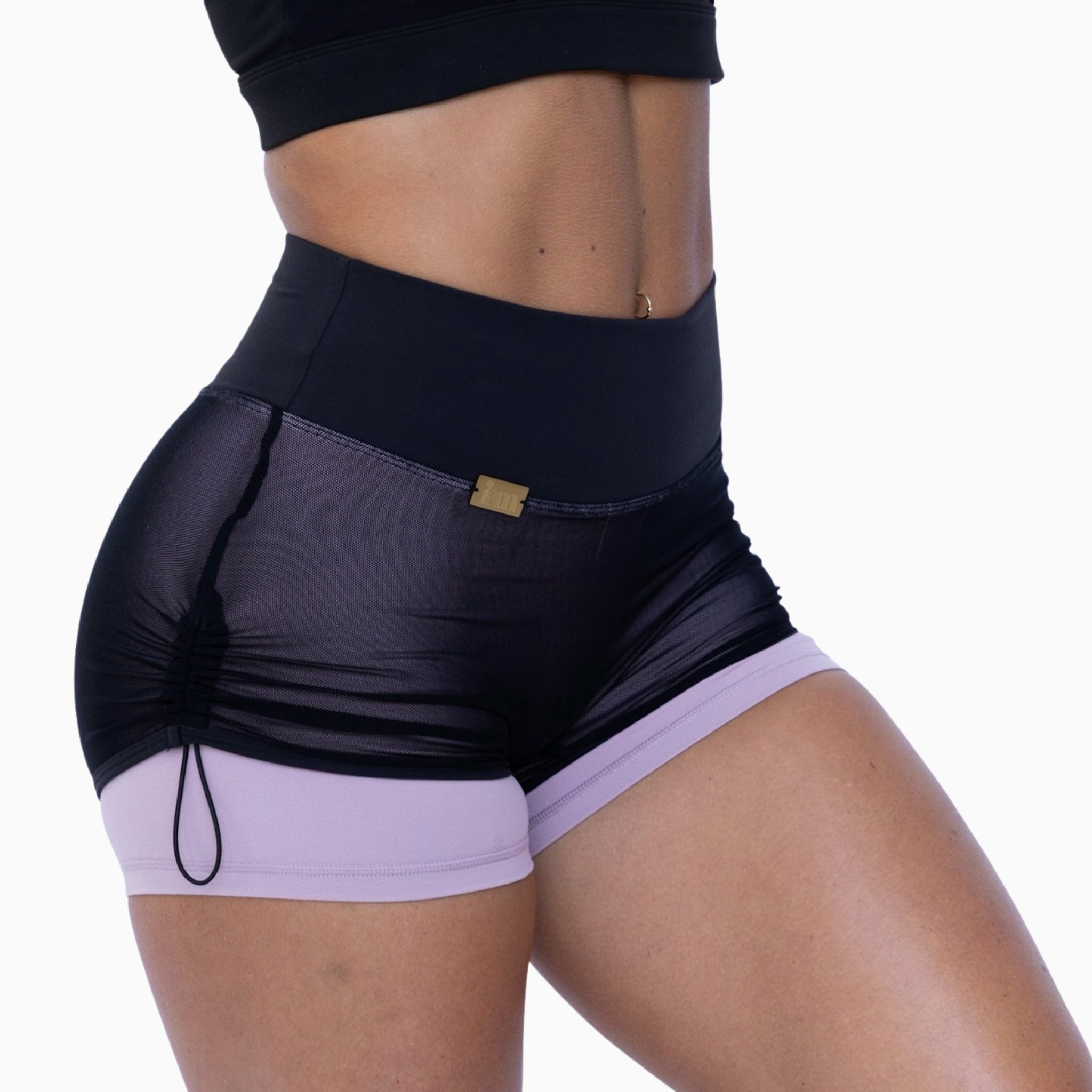 DuelTone Track Shorts - Blush