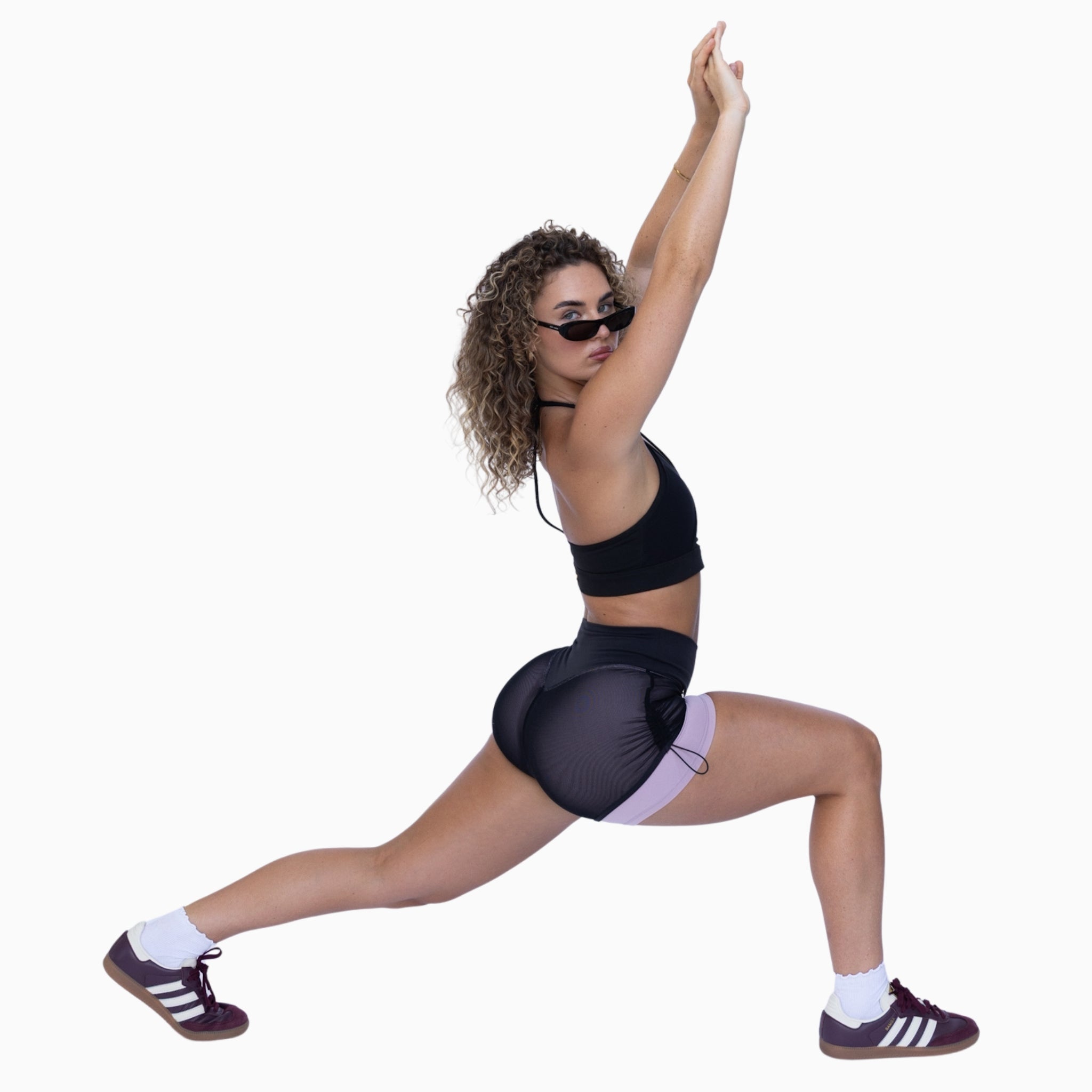 DuelTone Track Shorts - Blush