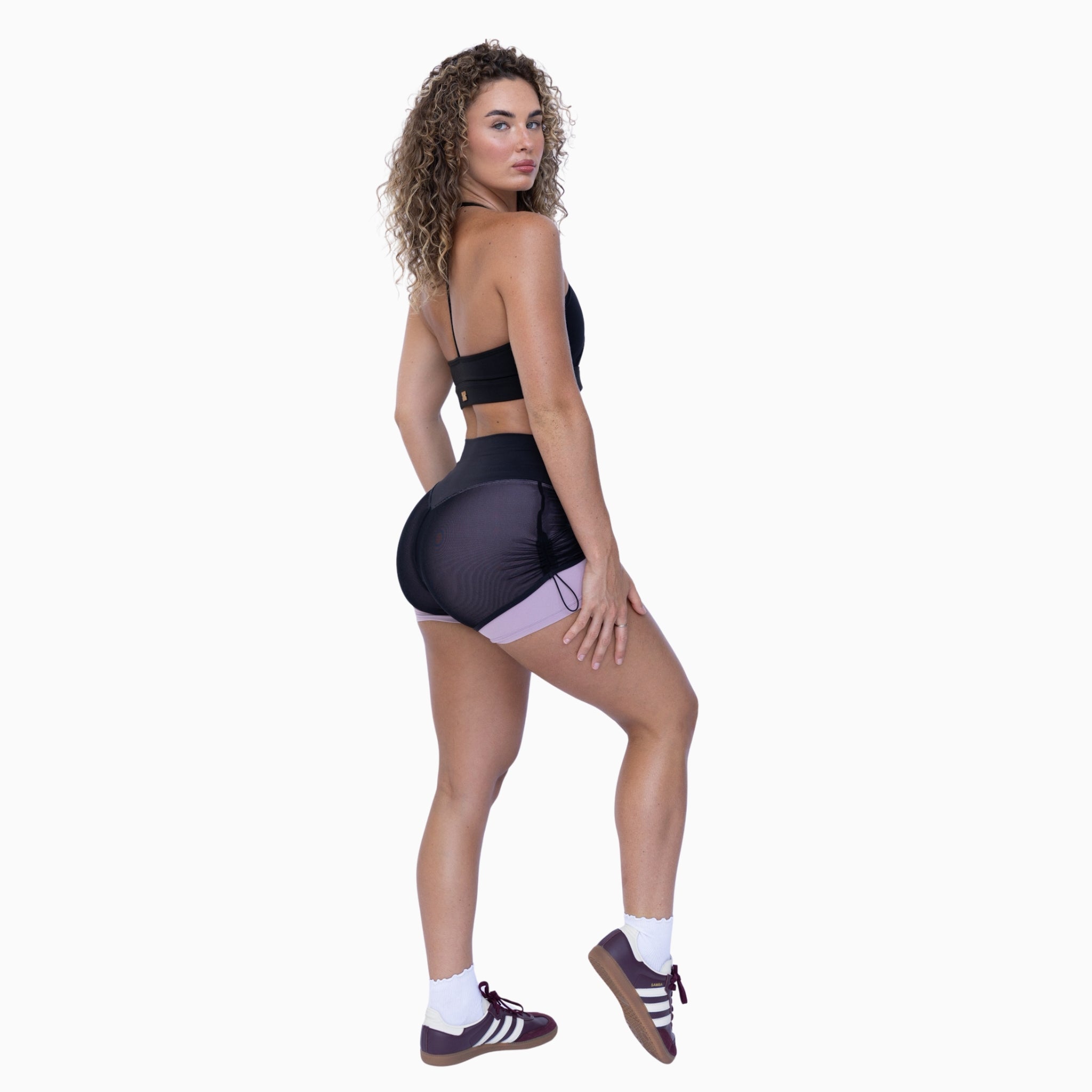 DuelTone Track Shorts - Blush